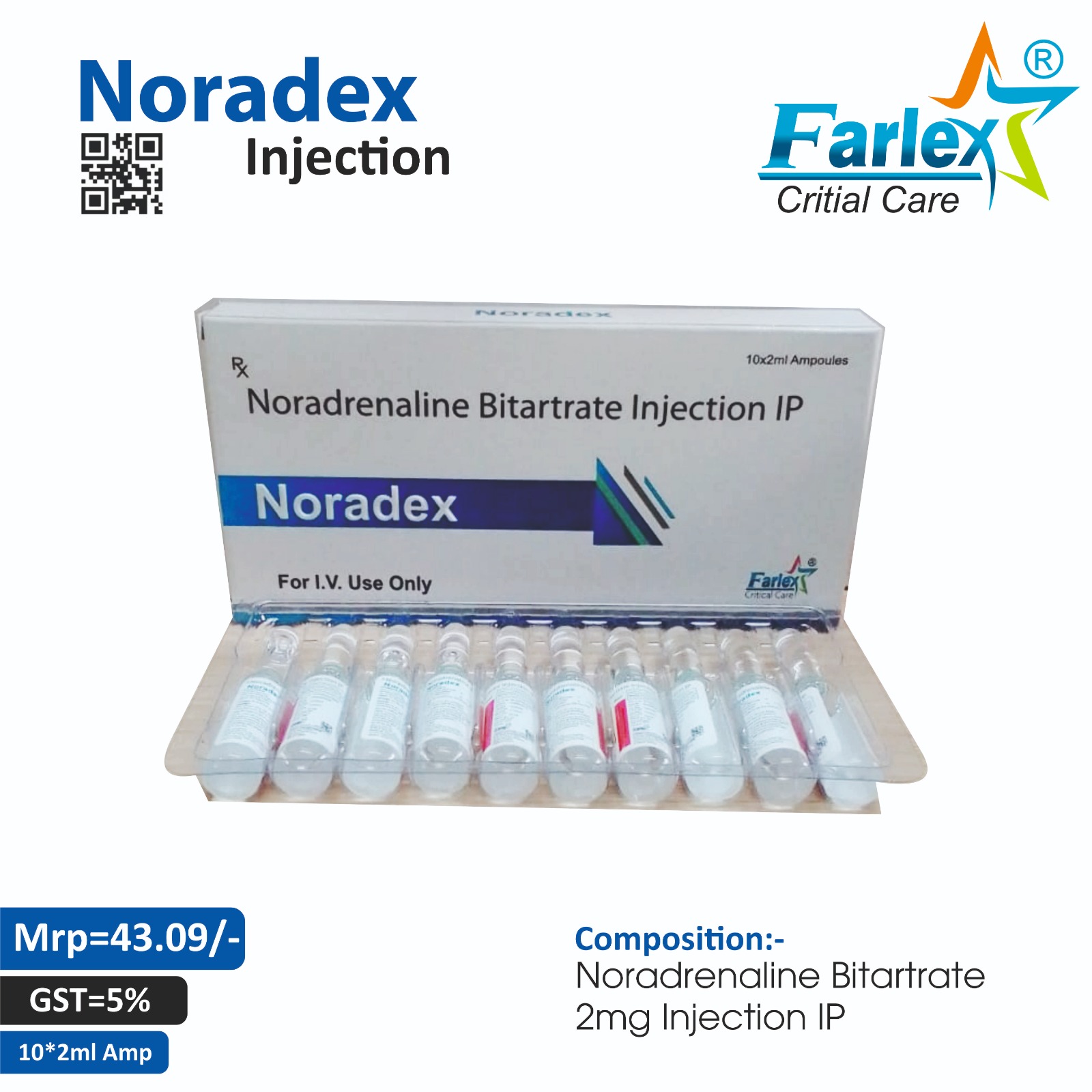 Noradex Injection