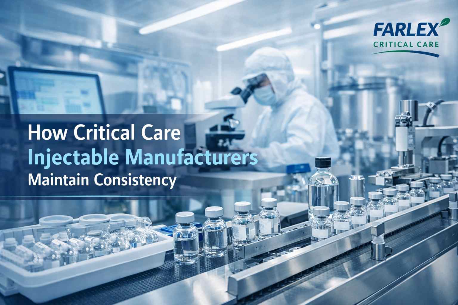 How Critical Care Injectable Manufacturers Ensure Batch-to-Batch Consistency